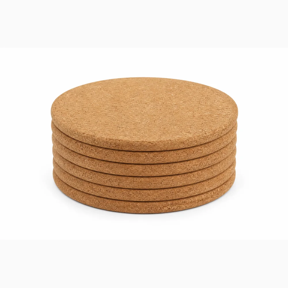Cork Coaster Set