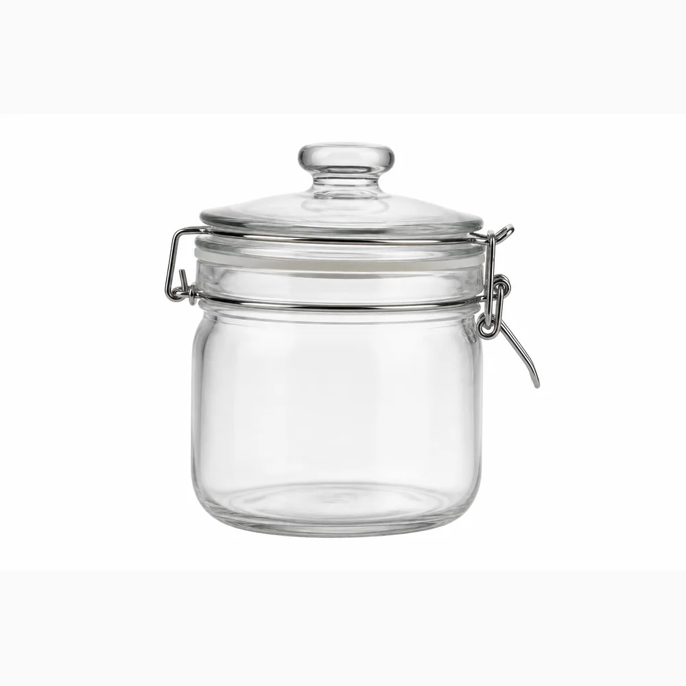 Glass Storage Jar with Lid
